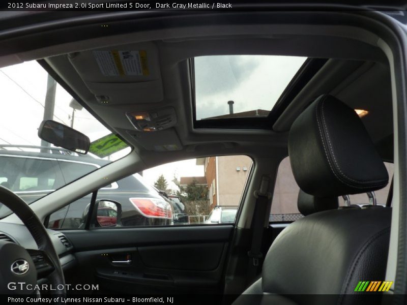 Dark Gray Metallic / Black 2012 Subaru Impreza 2.0i Sport Limited 5 Door