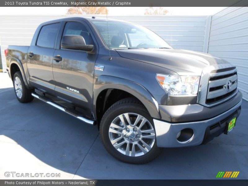 Magnetic Gray Metallic / Graphite 2013 Toyota Tundra TSS CrewMax