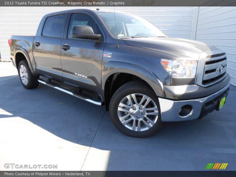 Magnetic Gray Metallic / Graphite 2013 Toyota Tundra TSS CrewMax