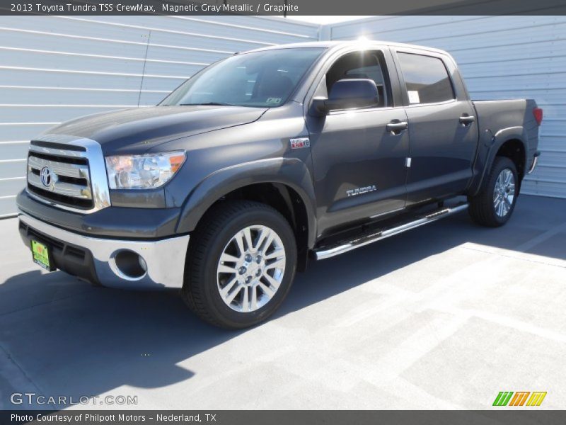 Magnetic Gray Metallic / Graphite 2013 Toyota Tundra TSS CrewMax