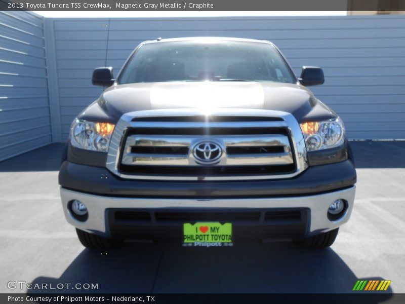 Magnetic Gray Metallic / Graphite 2013 Toyota Tundra TSS CrewMax