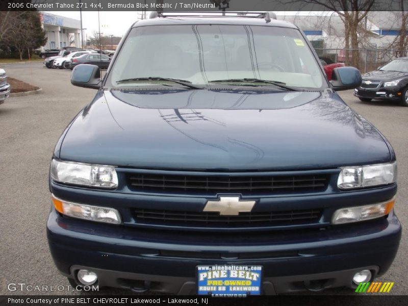 Bermuda Blue Metallic / Tan/Neutral 2006 Chevrolet Tahoe Z71 4x4