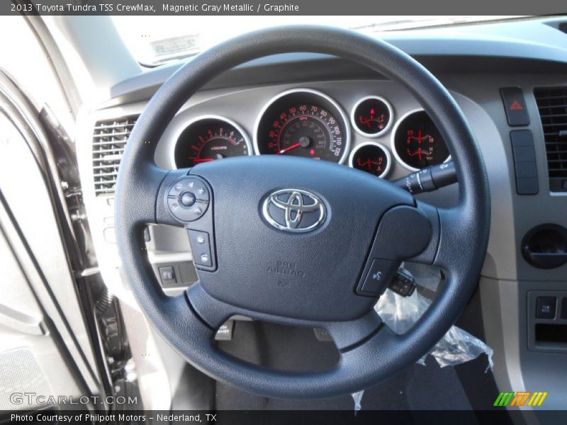 Magnetic Gray Metallic / Graphite 2013 Toyota Tundra TSS CrewMax