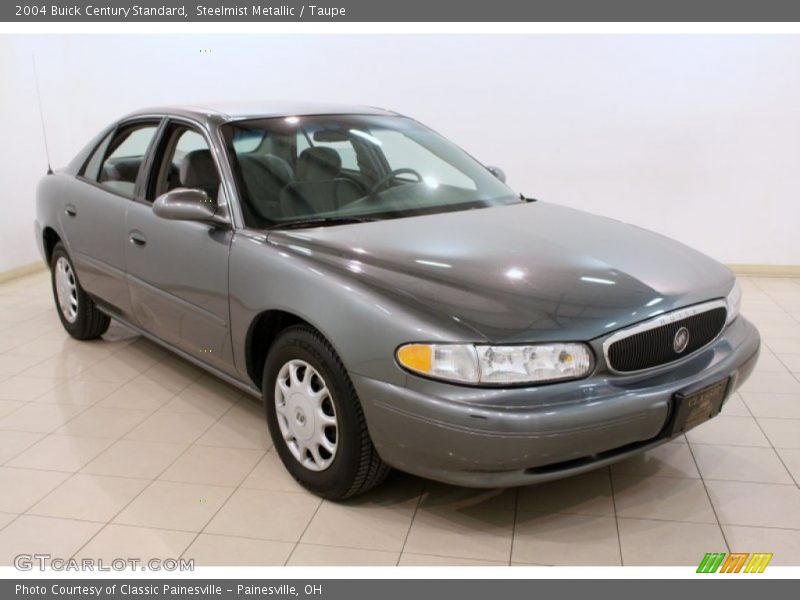 Steelmist Metallic / Taupe 2004 Buick Century Standard