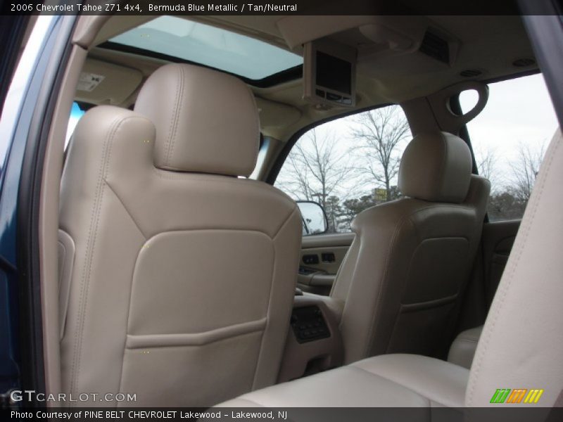 Bermuda Blue Metallic / Tan/Neutral 2006 Chevrolet Tahoe Z71 4x4