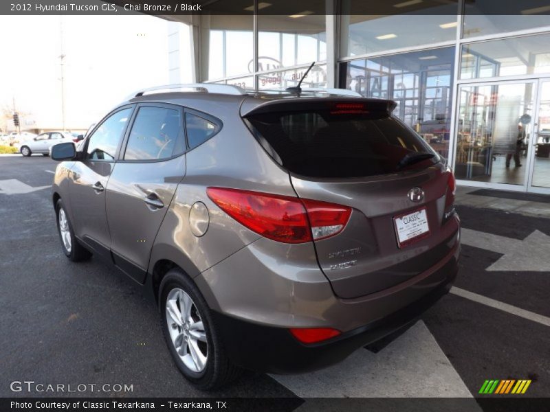 Chai Bronze / Black 2012 Hyundai Tucson GLS