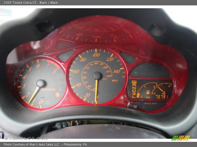  2005 Celica GT GT Gauges