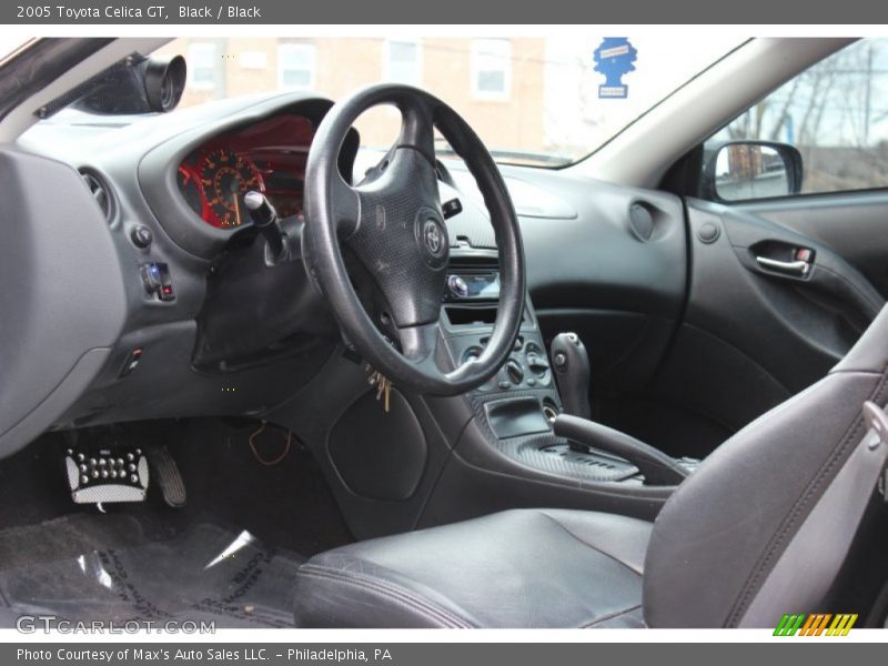 Black Interior - 2005 Celica GT 