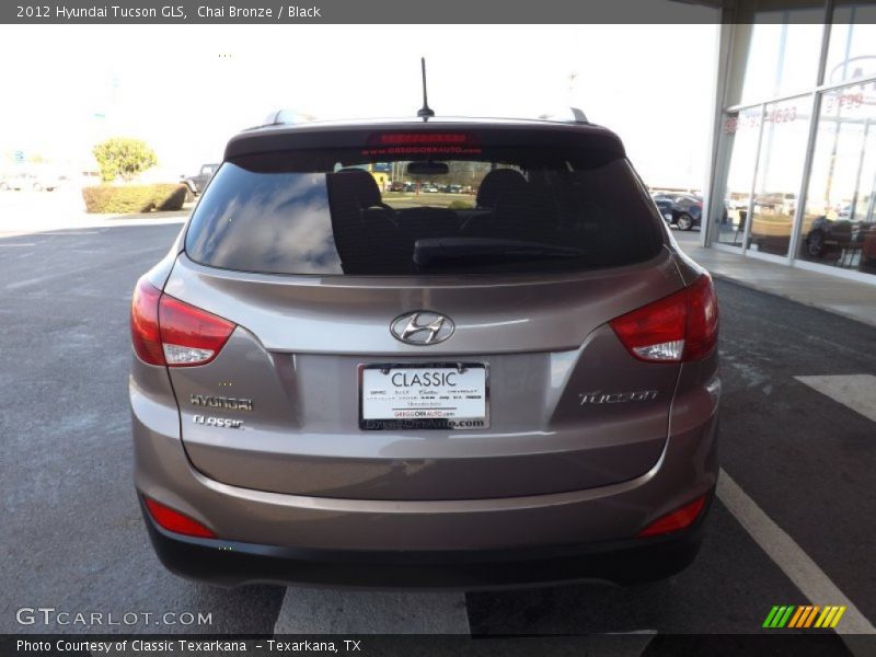 Chai Bronze / Black 2012 Hyundai Tucson GLS