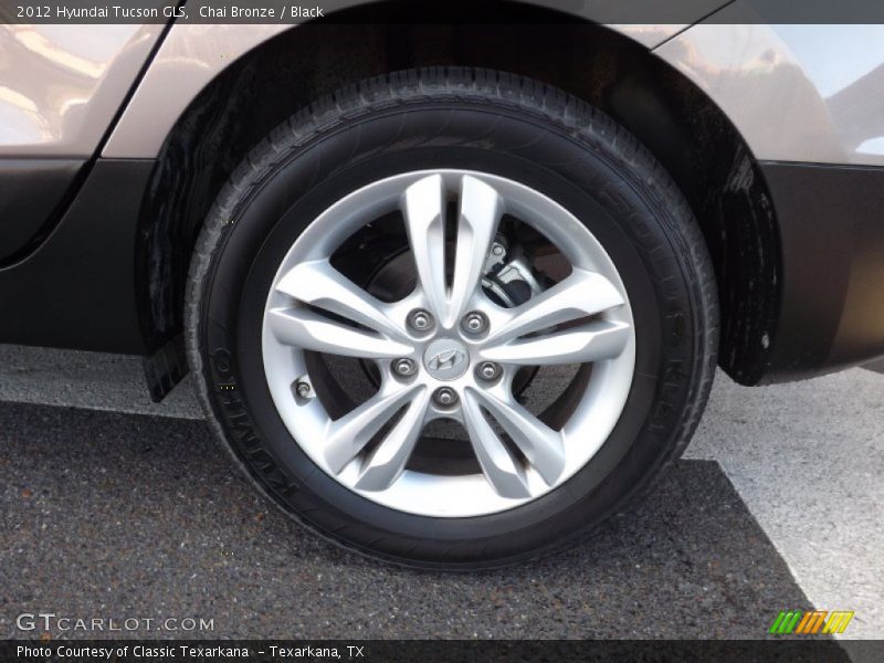 Chai Bronze / Black 2012 Hyundai Tucson GLS