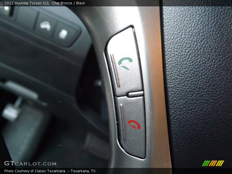 Chai Bronze / Black 2012 Hyundai Tucson GLS