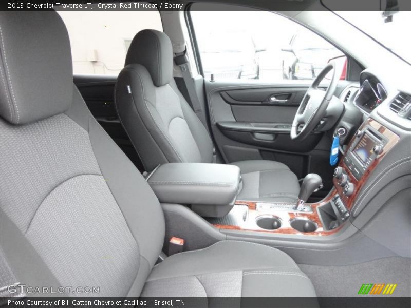 Front Seat of 2013 Traverse LT