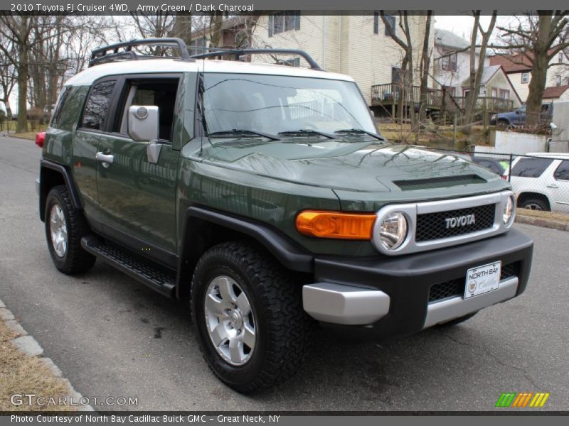 Army Green / Dark Charcoal 2010 Toyota FJ Cruiser 4WD