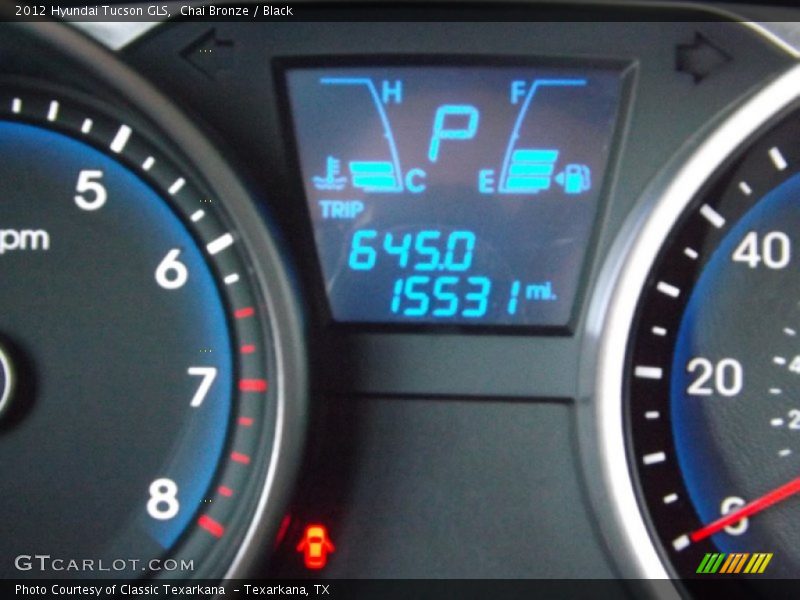 Chai Bronze / Black 2012 Hyundai Tucson GLS