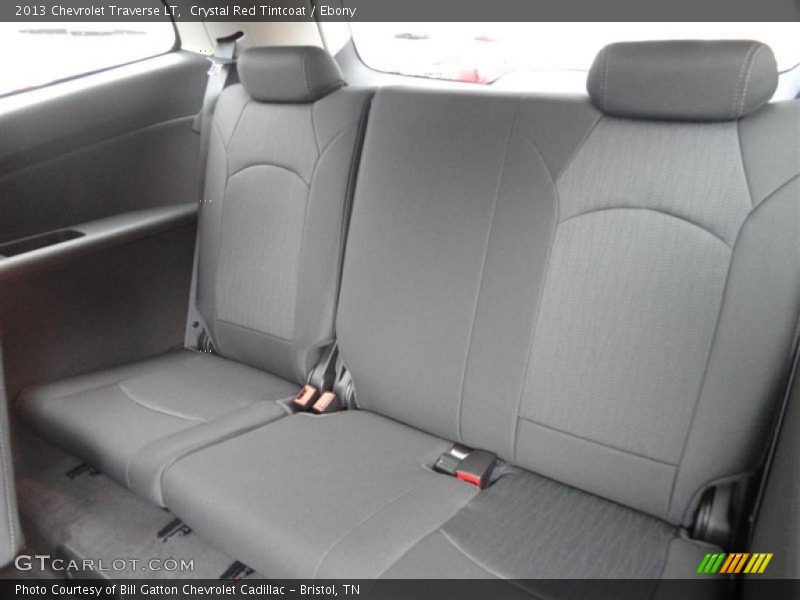 Rear Seat of 2013 Traverse LT