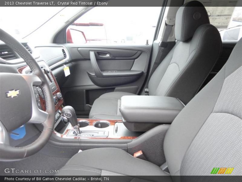 Front Seat of 2013 Traverse LT