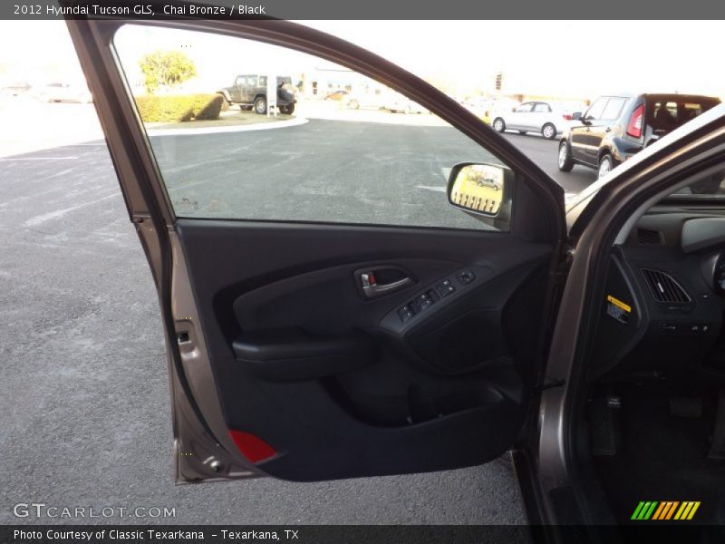 Chai Bronze / Black 2012 Hyundai Tucson GLS