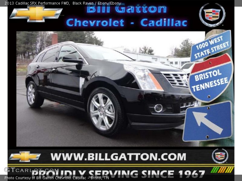 Black Raven / Ebony/Ebony 2013 Cadillac SRX Performance FWD