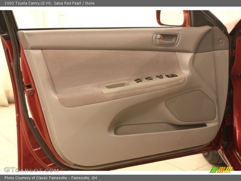 Salsa Red Pearl / Stone 2003 Toyota Camry LE V6