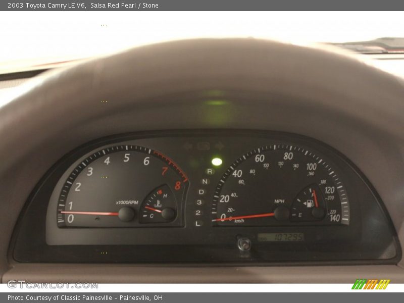 Salsa Red Pearl / Stone 2003 Toyota Camry LE V6