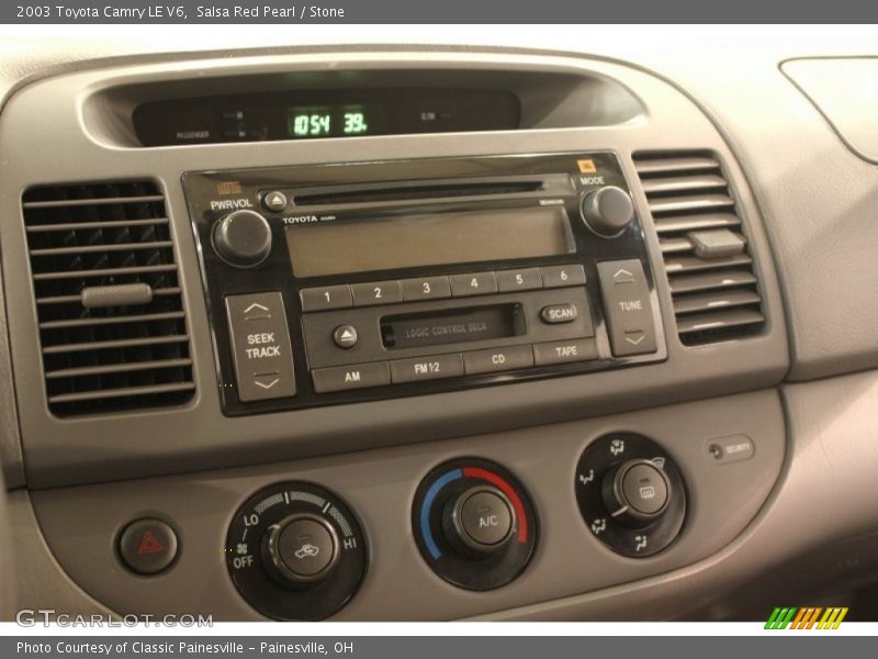 Salsa Red Pearl / Stone 2003 Toyota Camry LE V6