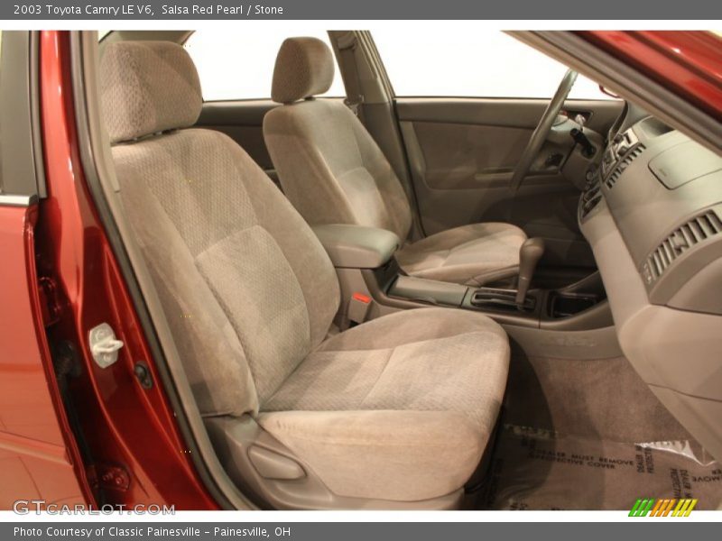 Salsa Red Pearl / Stone 2003 Toyota Camry LE V6