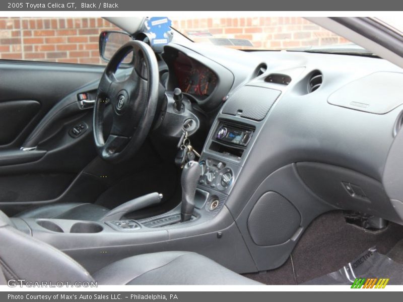 Dashboard of 2005 Celica GT