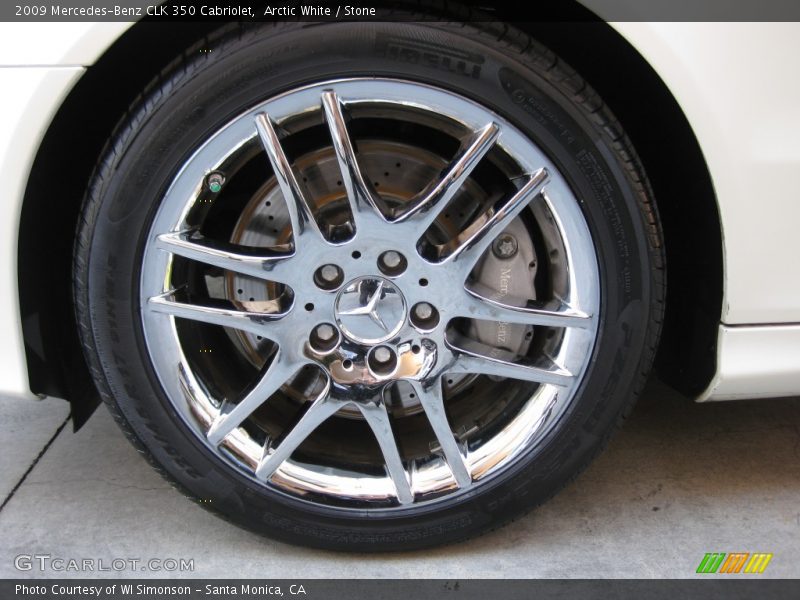  2009 CLK 350 Cabriolet Wheel