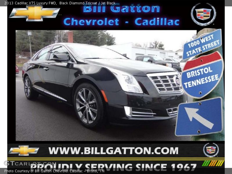 Black Diamond Tricoat / Jet Black 2013 Cadillac XTS Luxury FWD