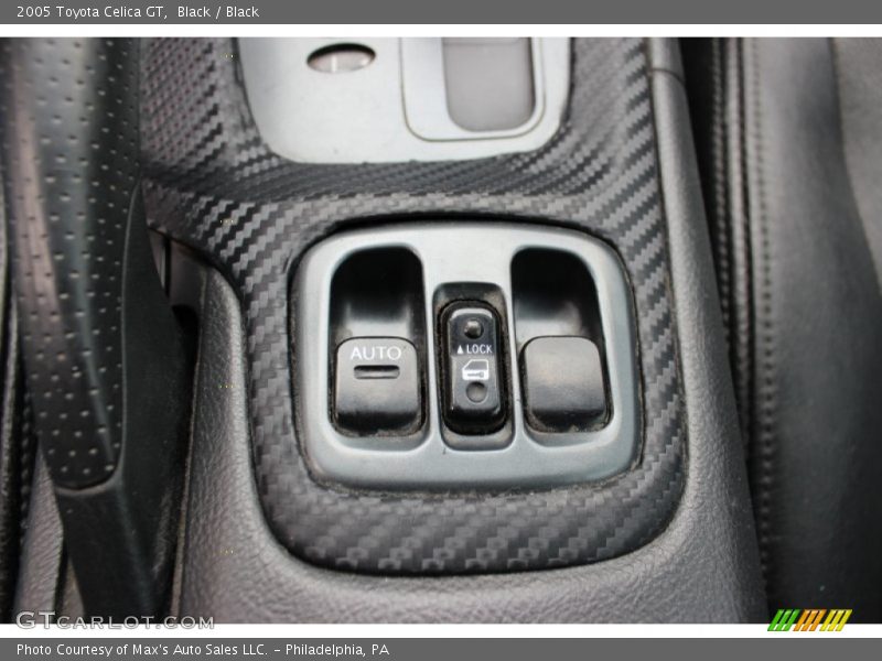 Controls of 2005 Celica GT