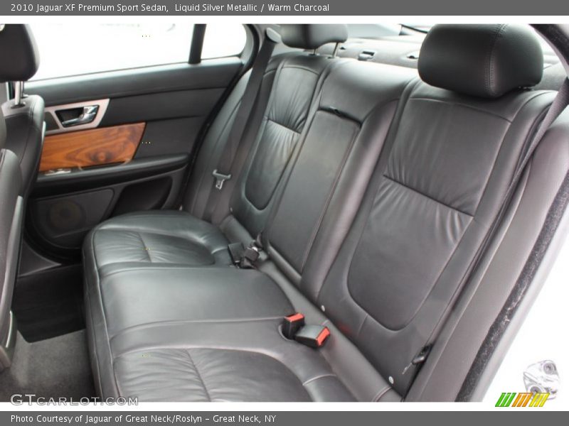 Rear Seat of 2010 XF Premium Sport Sedan