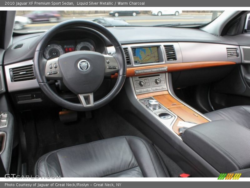 Warm Charcoal Interior - 2010 XF Premium Sport Sedan 