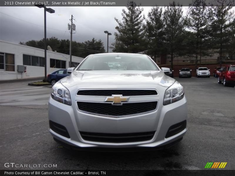 Silver Ice Metallic / Jet Black/Titanium 2013 Chevrolet Malibu LT
