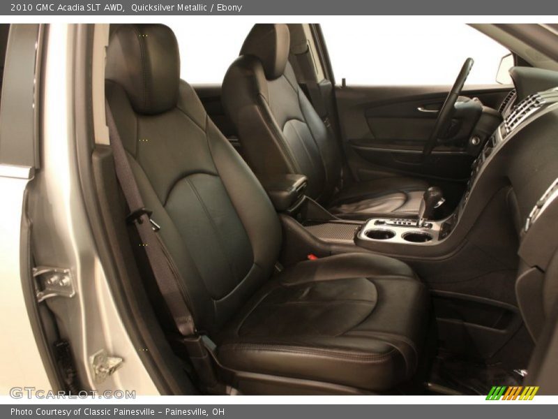Quicksilver Metallic / Ebony 2010 GMC Acadia SLT AWD