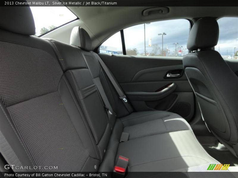 Silver Ice Metallic / Jet Black/Titanium 2013 Chevrolet Malibu LT