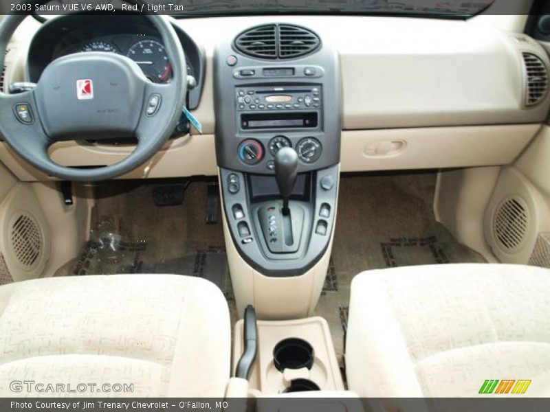 Dashboard of 2003 VUE V6 AWD