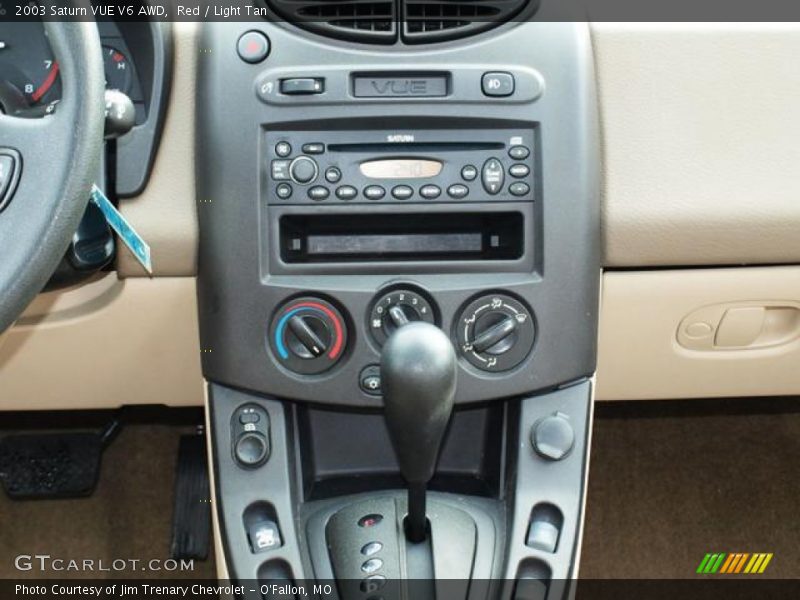 Controls of 2003 VUE V6 AWD