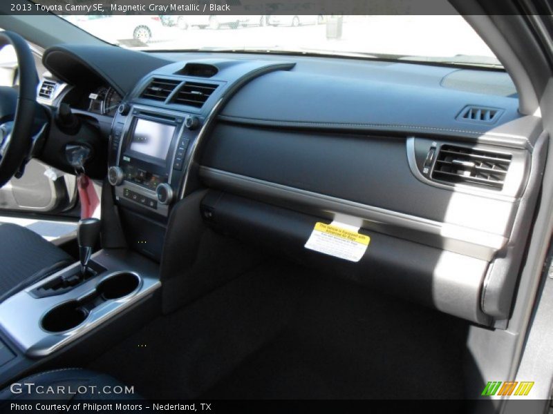 Magnetic Gray Metallic / Black 2013 Toyota Camry SE