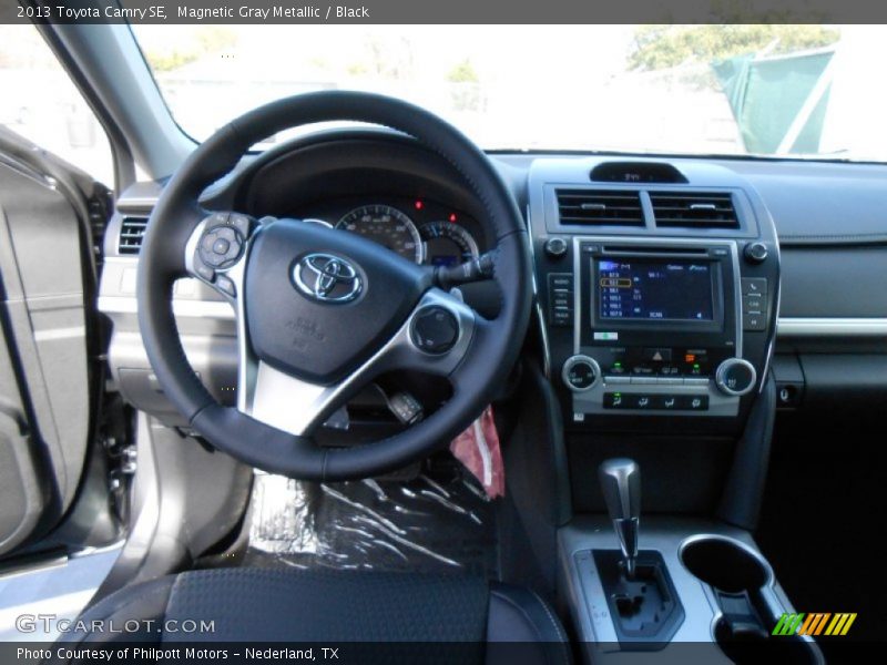 Magnetic Gray Metallic / Black 2013 Toyota Camry SE