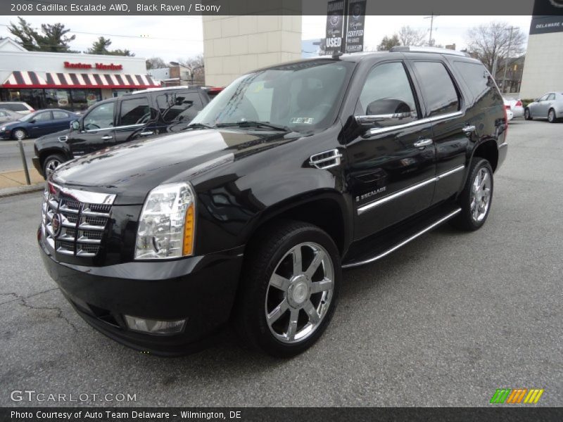 Black Raven / Ebony 2008 Cadillac Escalade AWD