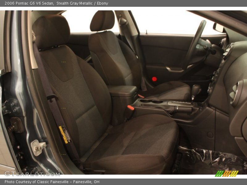 Stealth Gray Metallic / Ebony 2006 Pontiac G6 V6 Sedan