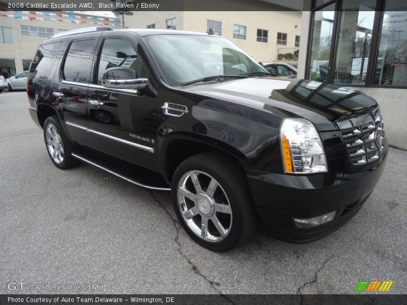 Front 3/4 View of 2008 Escalade AWD