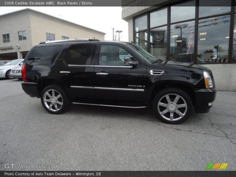 Black Raven / Ebony 2008 Cadillac Escalade AWD