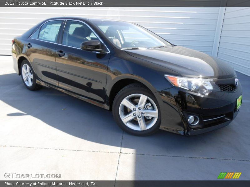 Attitude Black Metallic / Black 2013 Toyota Camry SE