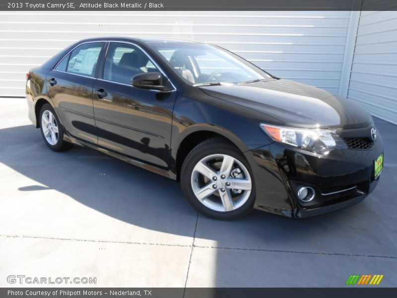 Attitude Black Metallic / Black 2013 Toyota Camry SE