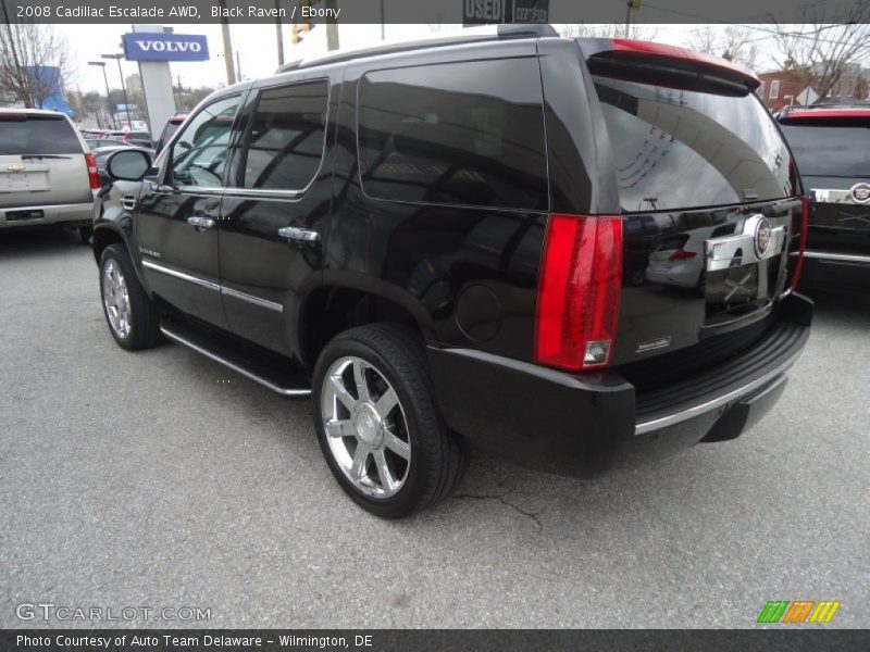 Black Raven / Ebony 2008 Cadillac Escalade AWD
