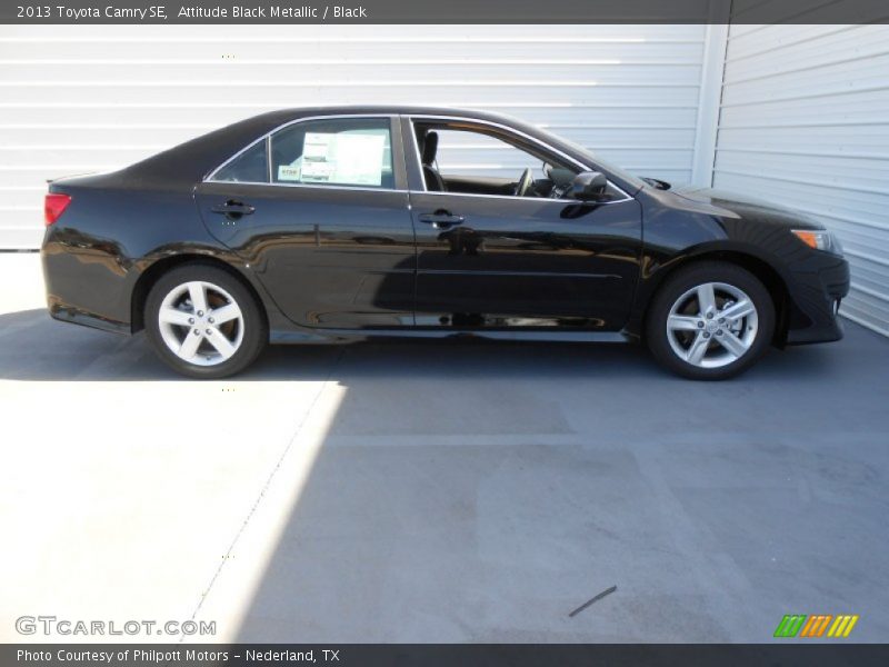 Attitude Black Metallic / Black 2013 Toyota Camry SE