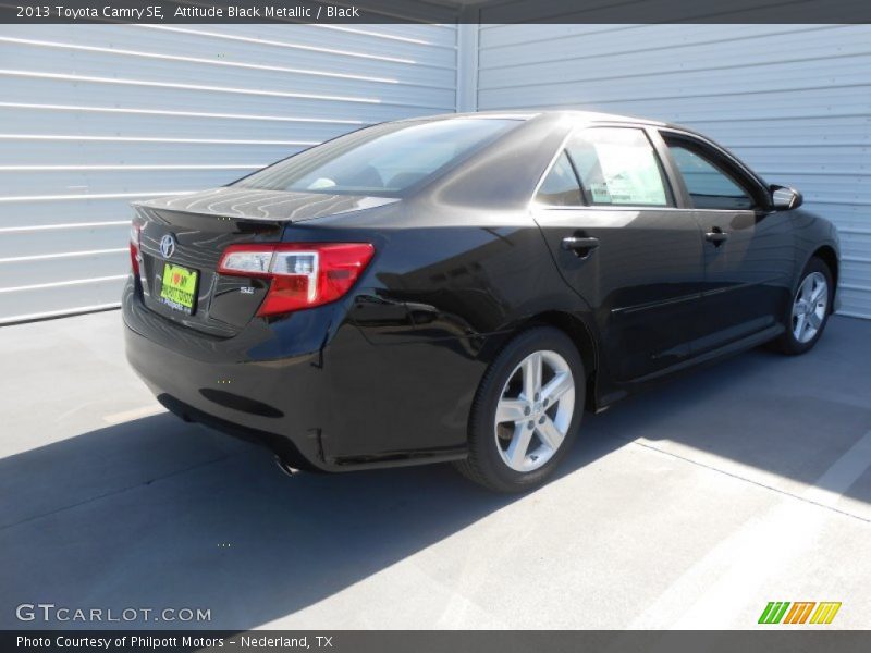 Attitude Black Metallic / Black 2013 Toyota Camry SE