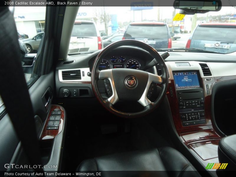 Dashboard of 2008 Escalade AWD