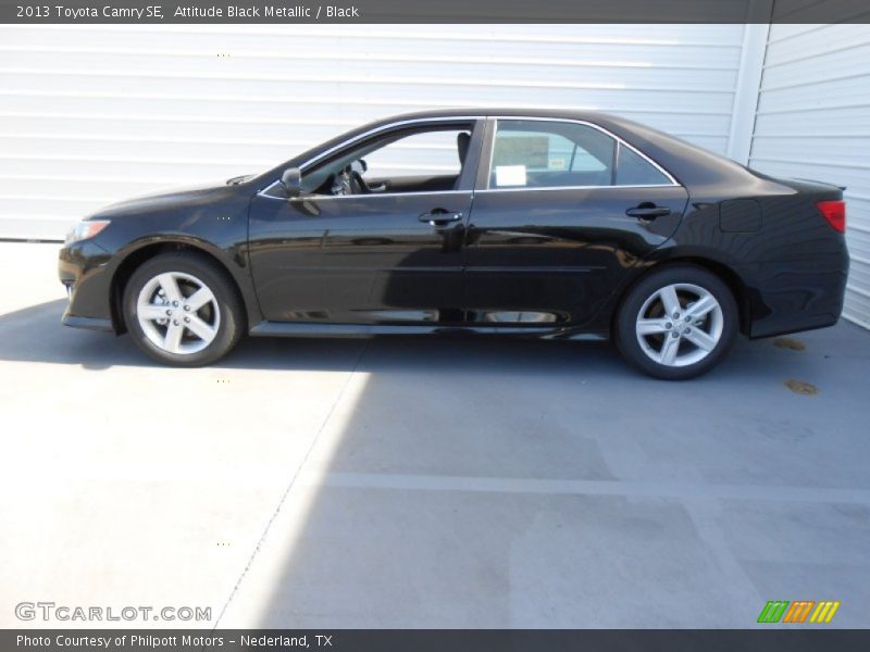 Attitude Black Metallic / Black 2013 Toyota Camry SE